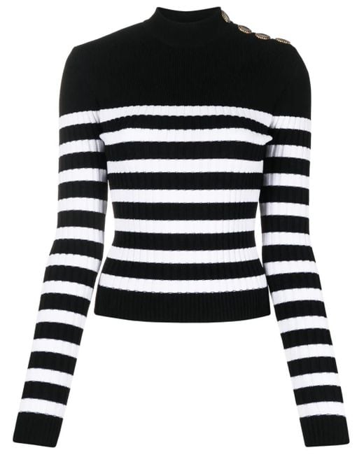 Balmain Black Turtlenecks