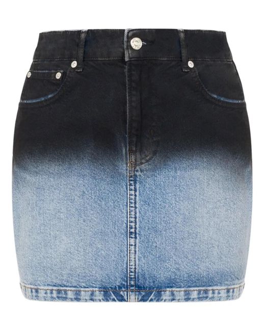 Moschino デニム ミニスカート Blue