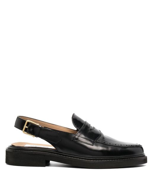 slingback penny loafers