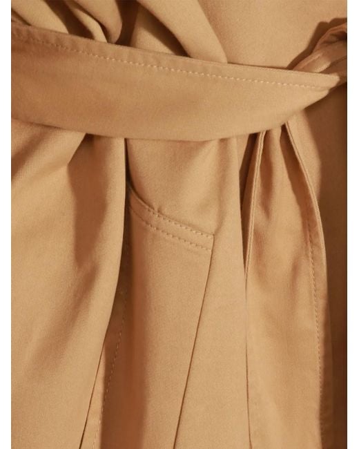 The Row Natural Button Belted Coat
