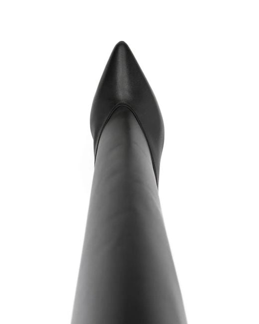 Jacquemus Black Stiefel mit spitzer Kappe