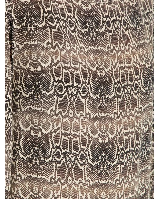 Amir Slama Natural Silk Beach Dress
