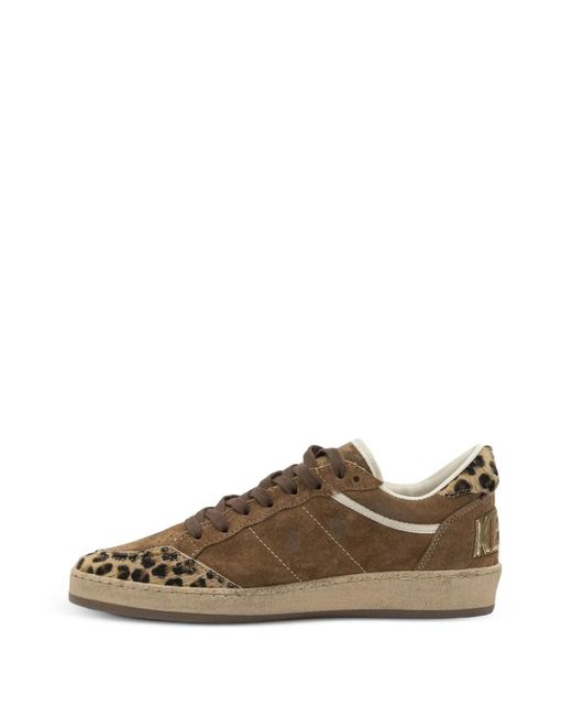 Golden Goose Deluxe Brand Brown "Ball-Star" Sneakers