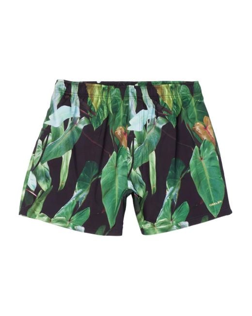 Osklen Green Aquaone Flex Swim Shorts for men