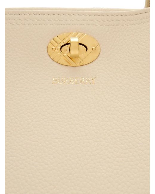 Burberry Natural Small Check Cotswolds Tote