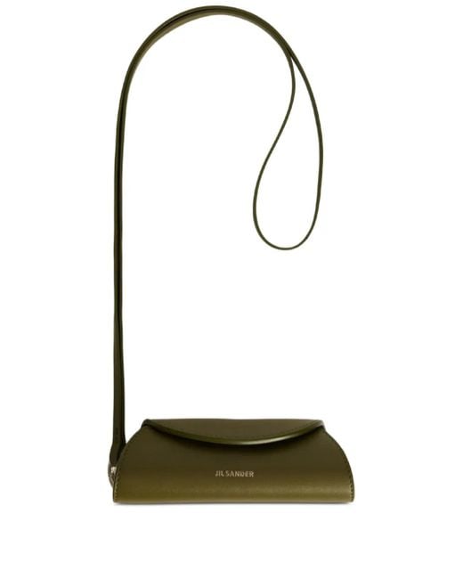 Jil Sander Green Porte-Clés Étoile Cannolo for men