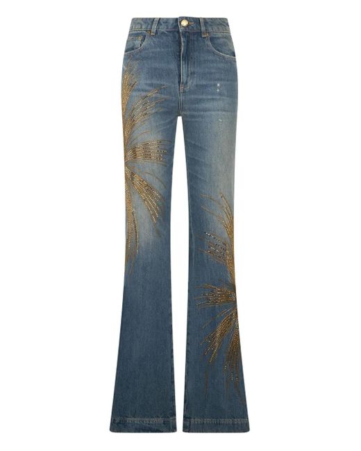 Roberto Cavalli Blue Jeans Mit Geradem Bein
