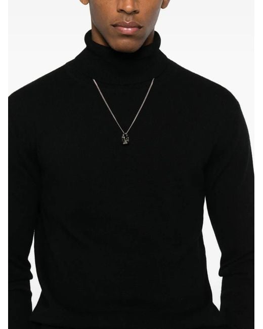 Lisa Yang Black Aksel Roll-Neck Sweater for men