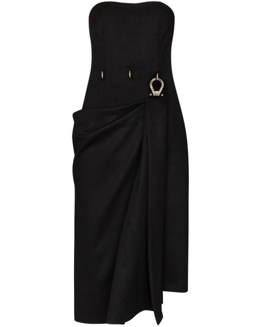Prada Wool Dress in Black - Save 74% | Lyst