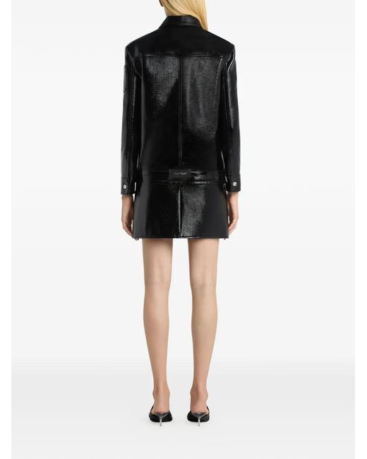 Courreges Black Belted Jacket