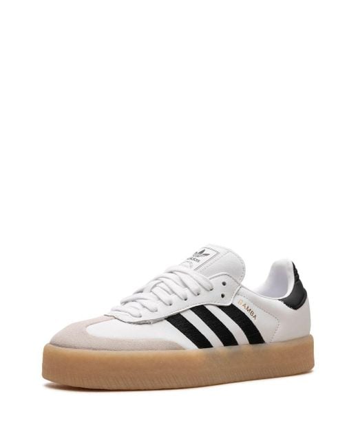 Adidas White Sambae "samba 2.0" Sneakers