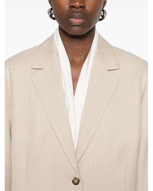 Herskind Lennon Blazer in het Natural
