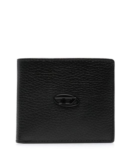 メンズ DIESEL Oval D カードケース Black