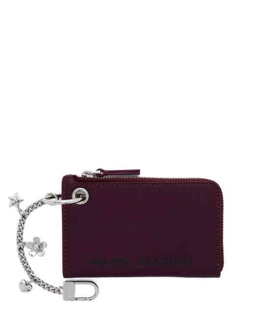 Marc Jacobs ジップ バッグチャーム Purple