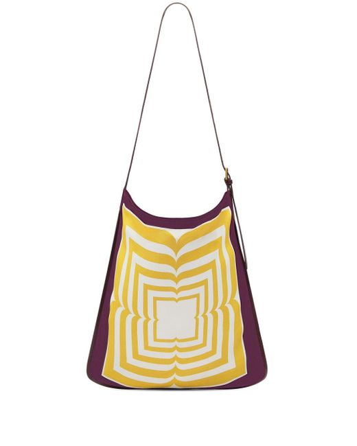 Dries Van Noten White Abstract-print Canvas Tote Bag