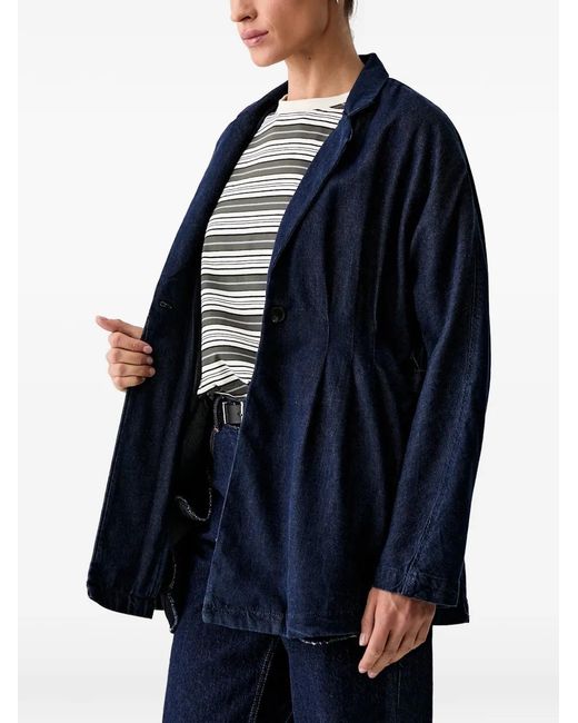 Rag & Bone Blue Belted Denim Jacket