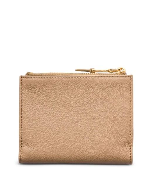 Prada Natural Small Leather Wallet