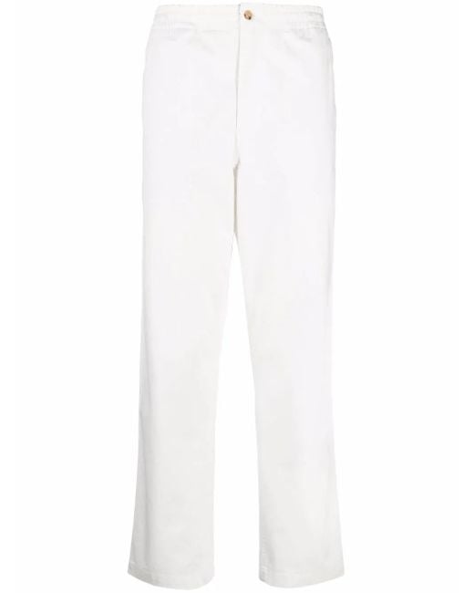 Polo Ralph Lauren White Classic Pants for men