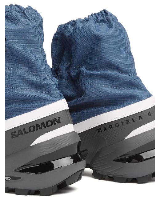 MM6 MAISON MARGIELA X SALOMON Blue Logo-patch Drawstring Sneakers