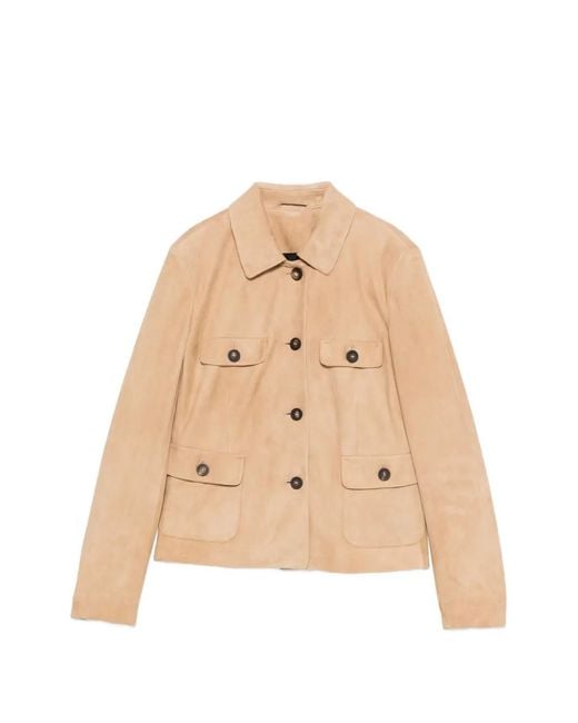 Tagliatore Natural Chest-Pocket Buttoned Jacket