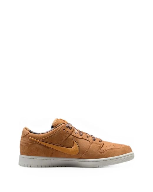 Nike Brown Sb Dunk Low Pro Sneakers for men