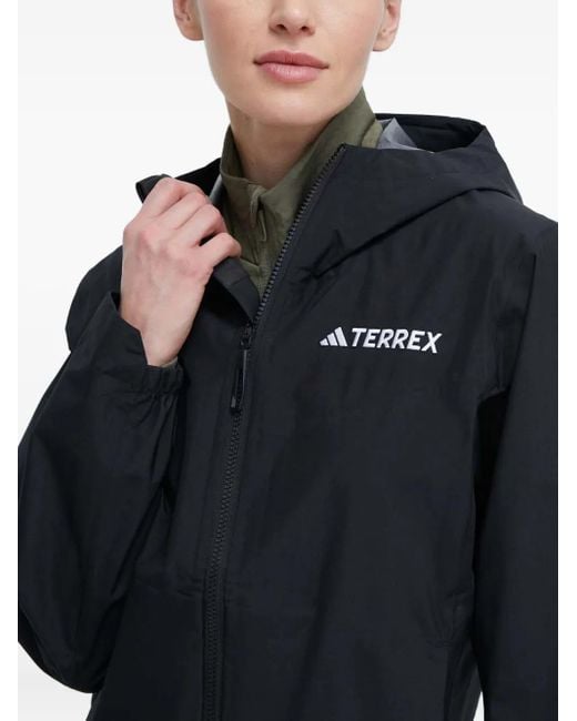 Adidas Black Rain.rdy Hooded Jacket