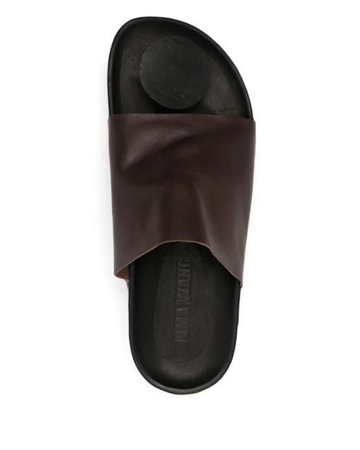 Uma Wang レザー サンダル Brown