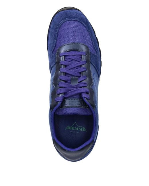 Diemme Blue Suede Sneakers for men