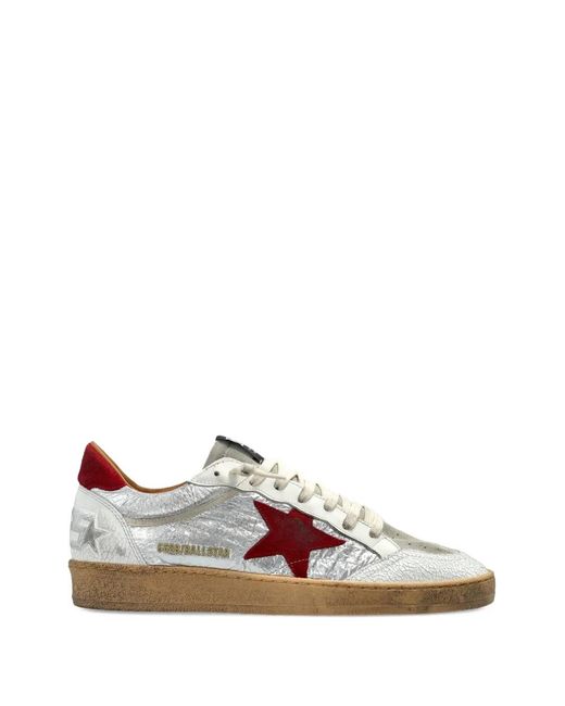 Golden Goose Deluxe Brand White Ball Star Sneakers for men