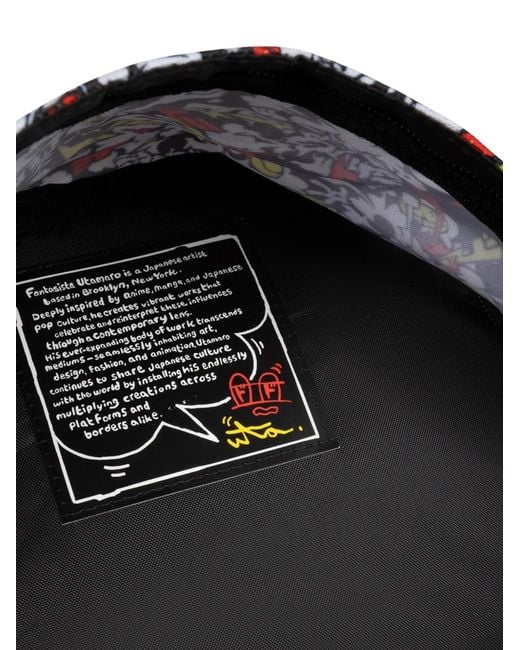 Eastpak White Graphic-Print Backpack