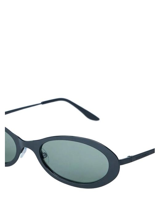 Our Legacy Green Oval-Frame Sunglasses for men