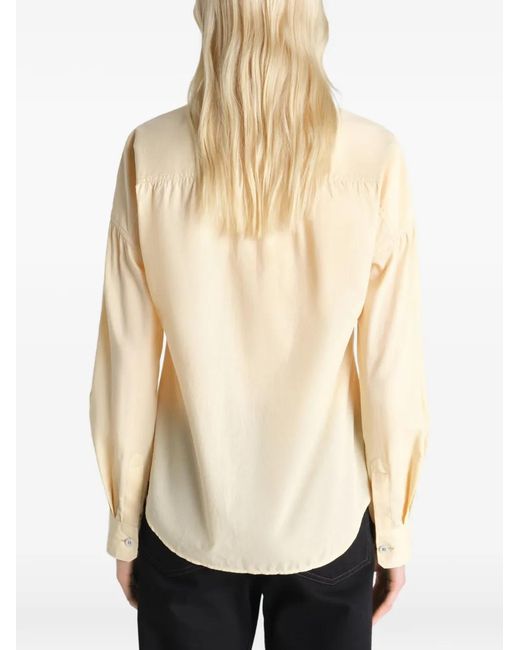Lemaire Natural Pointed-Collar Shirt