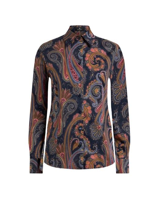 Camicia di Etro in Blue