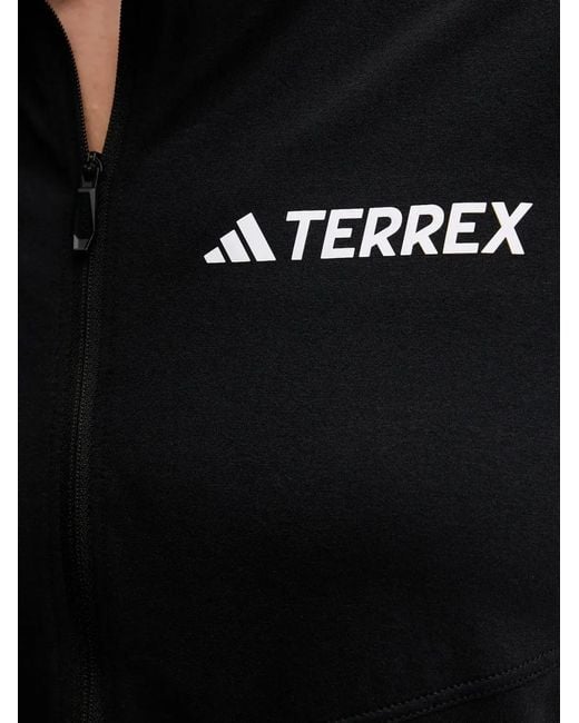 Adidas Black Climacool Multi Terrex Half-Zip Sweatshirt