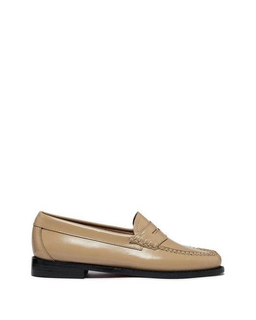 G.H.BASS White Weejuns Penny Loafers