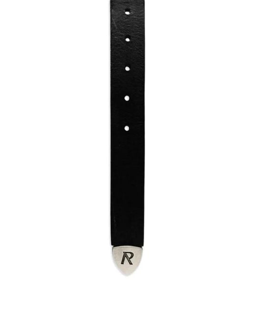 Represent Black Rodeo Leather Belt for men
