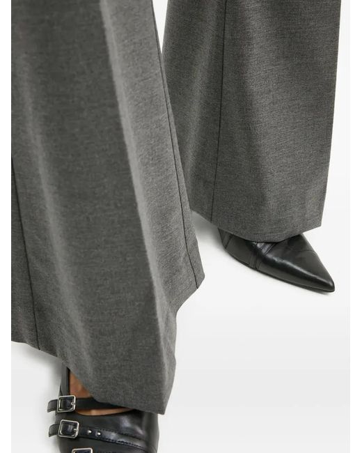 Gestuz Gray Flared Trousers