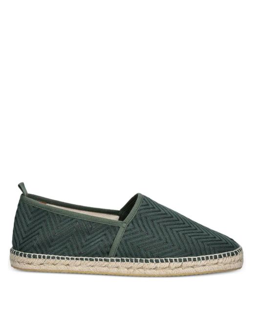メンズ Missoni ヘリンボーン エスパドリーユ Green