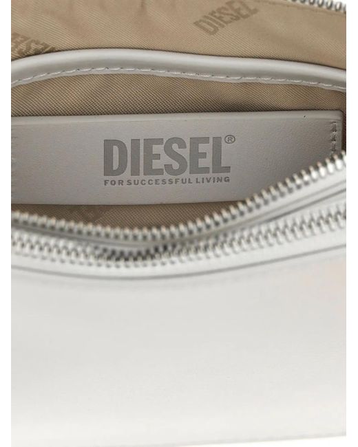 DIESEL 1dr Twin ショルダーバッグ White