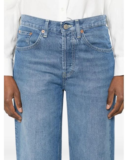 Dondup Blue Jean À Coupe Cinq Poches