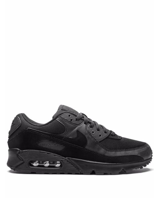 Nike Black Air Max 90 Recraft "Triple" Sneakers