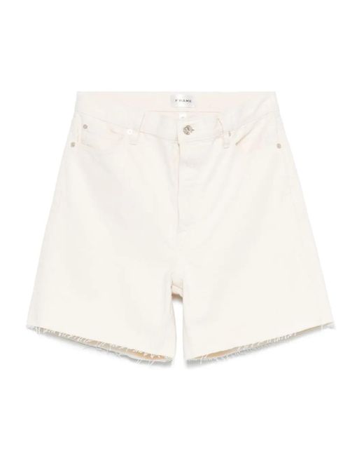 FRAME White The Timeless Shorts
