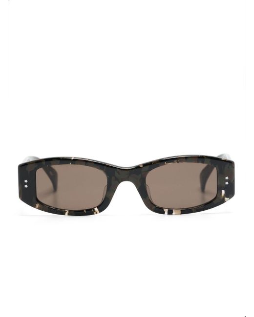 KENZO Gray Kz40166u Rectangle-frame Sunglasses