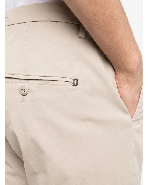Dondup Natural Mid-Rise Cropped Chinos for men