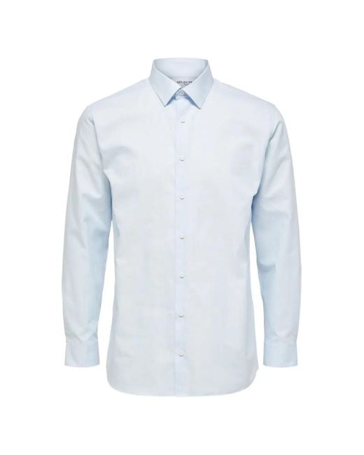 Camicia Oxford di SELECTED in Blue da Uomo