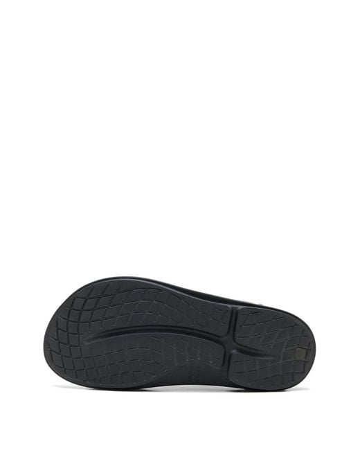 Undercover White Grid-Print Sandals for men