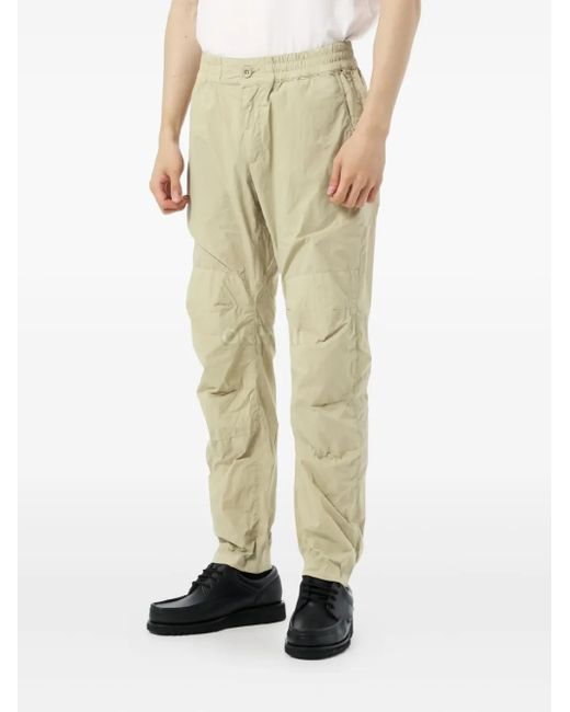 C P Company Natural Elasticated-Waist Trousers for men
