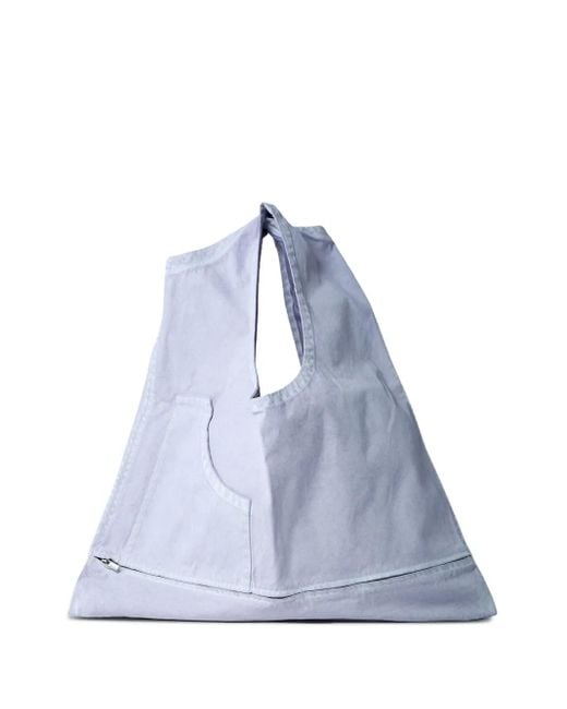 Borsa A Spalla Con Applicazione di Issey Miyake in Blue