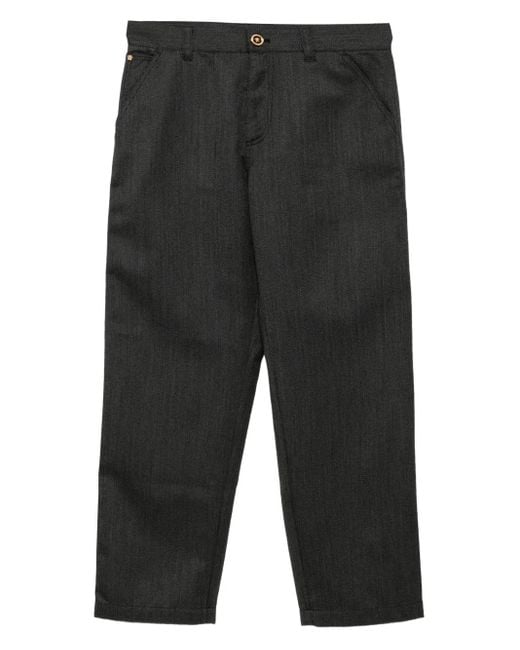 Versace Gray Trousers for men
