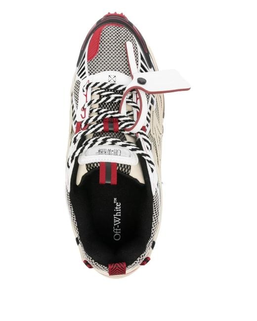 Off-White c/o Virgil Abloh Sneakers mit Mesh-Einsatz in White für Herren